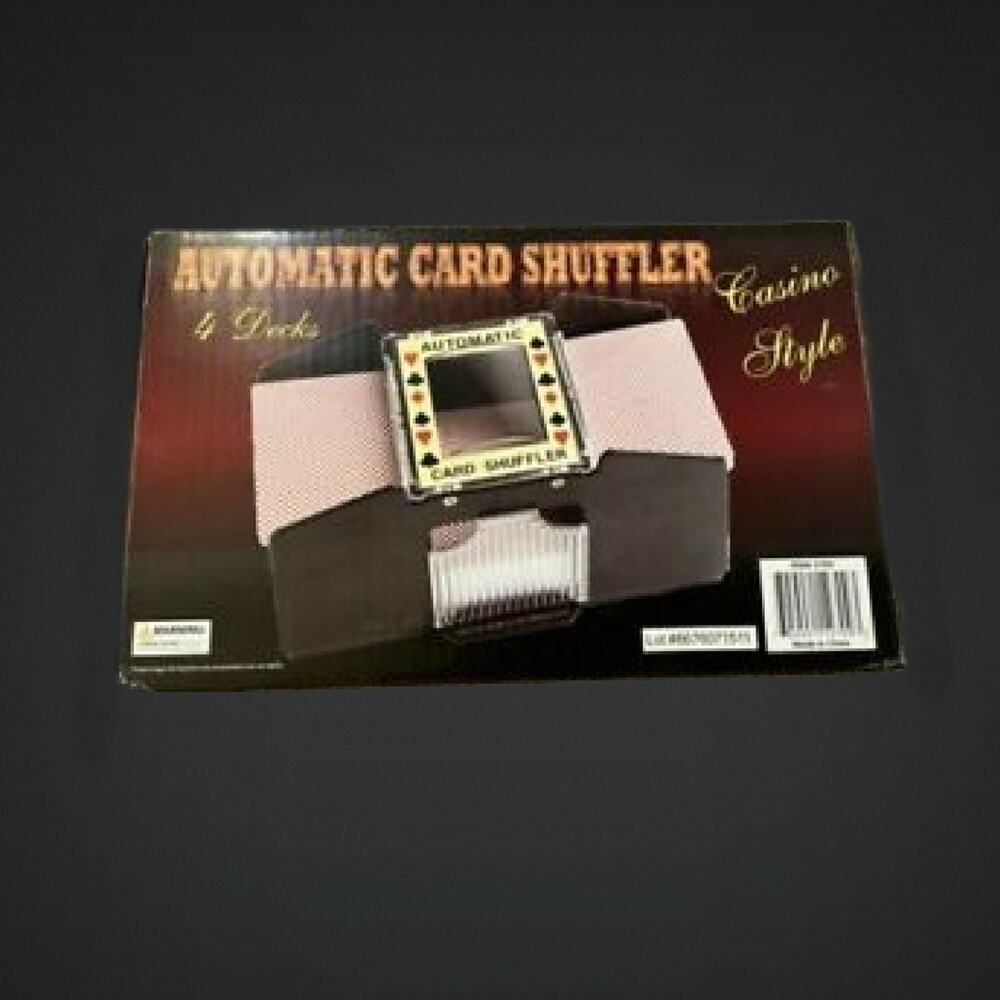 4 Deck Automatic Card Shuffler